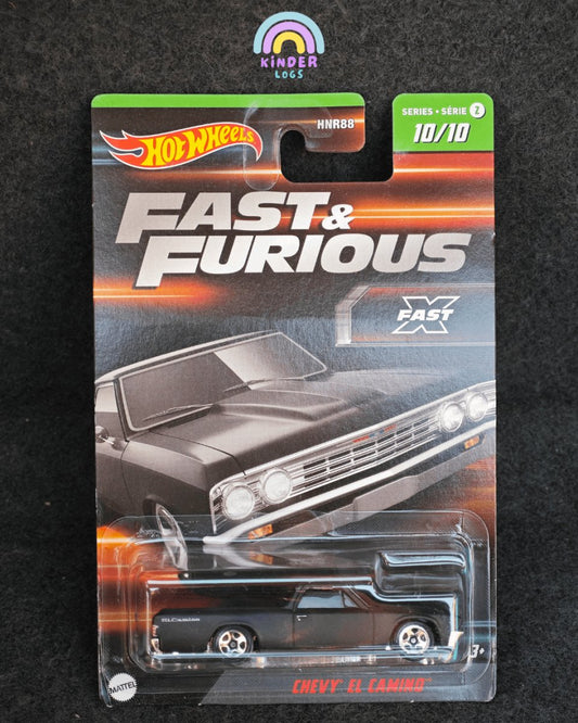 Fast And Furious Hot Wheels Chevrolet El Camino | Fast X - Kinder Logs