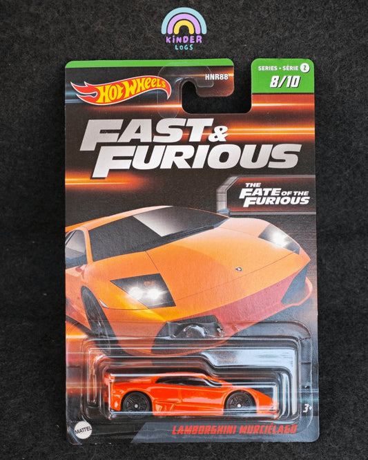 Fast And Furious Hot Wheels Lamborghini Murcielago - Kinder Logs