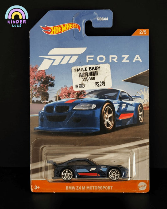 Forza Hot Wheels BMW Z4 M Motorsport - Kinder Logs