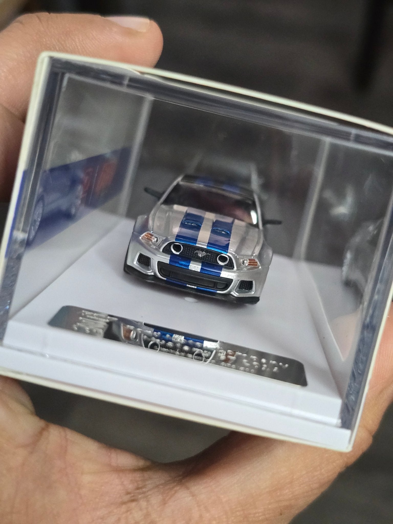 GDO Hunter x DCM 2014 Ford Mustang GT (Need For Speed Silver) - Kinder Logs