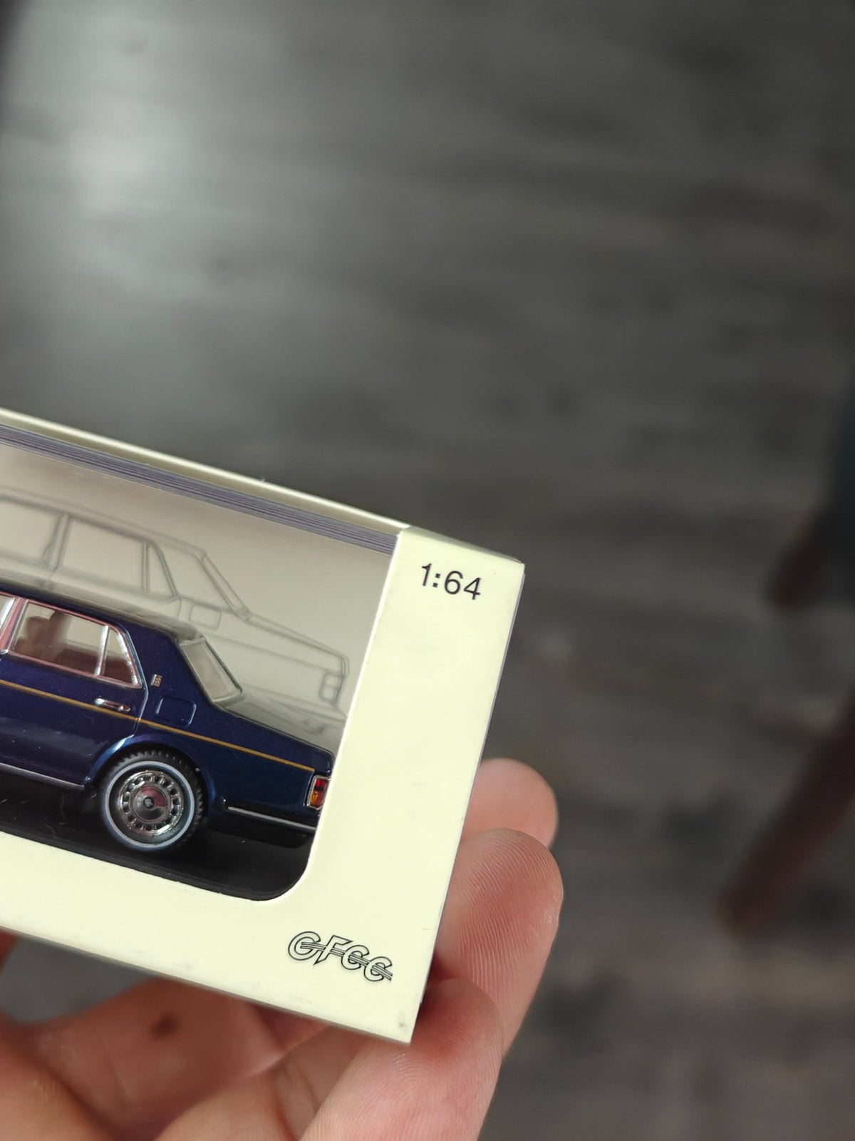 GFCC 1994 Rolls-Royce Silver Spur III - Blue (Open Box) - Kinder Logs