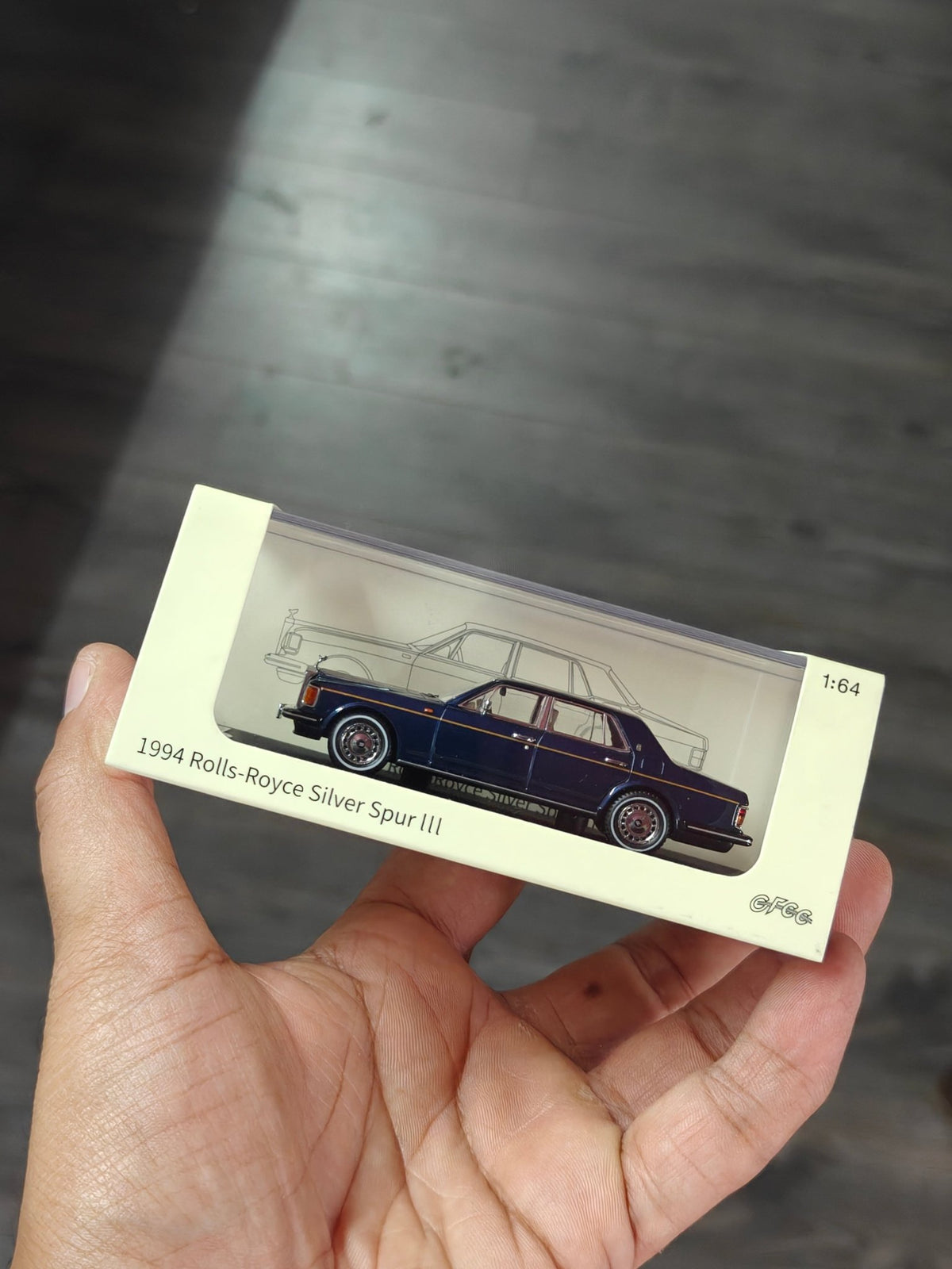 GFCC 1994 Rolls-Royce Silver Spur III - Blue (Open Box) - Kinder Logs