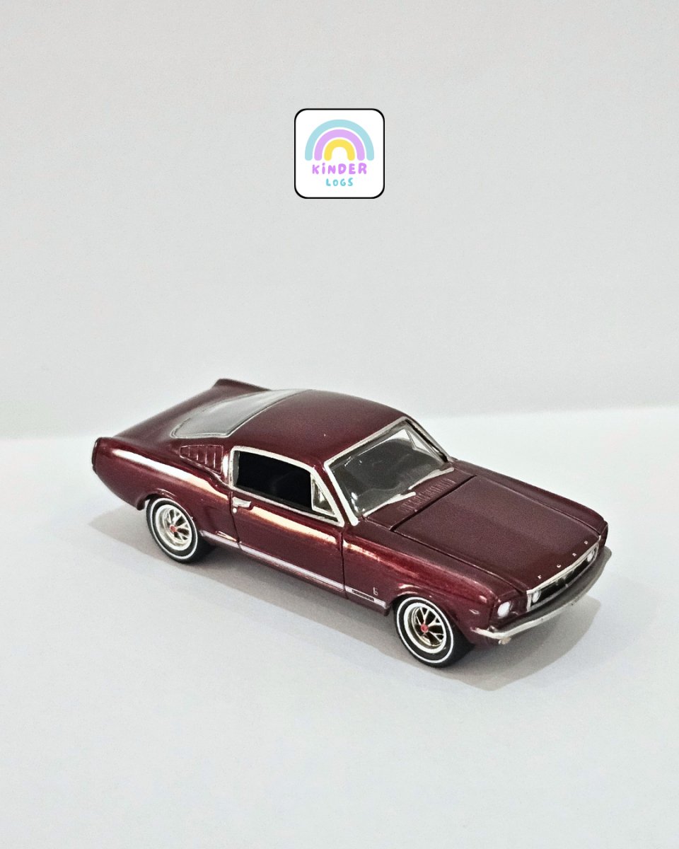 Greenlight 1965 Ford Mustang GT Fastback - Route 66 (Uncarded) - Kinder Logs