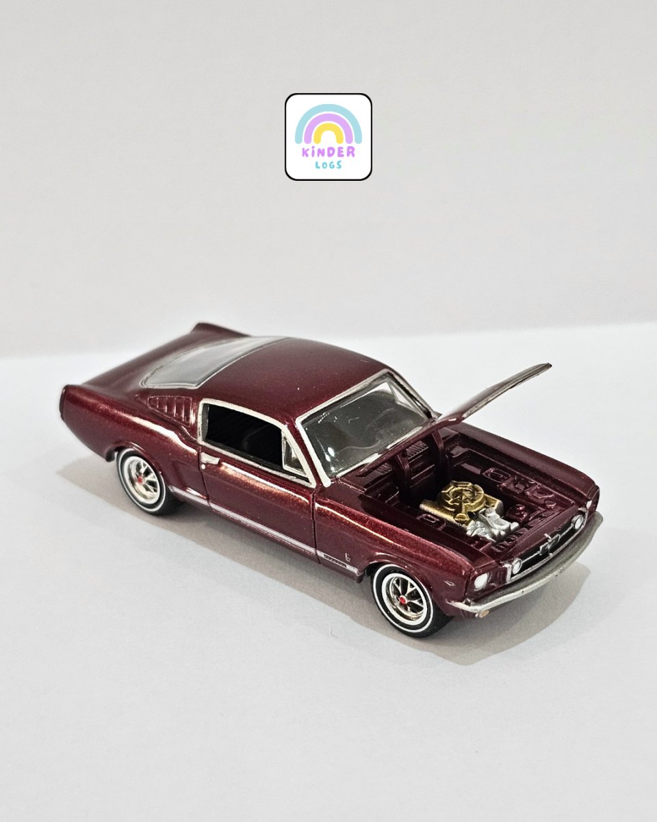 Greenlight 1965 Ford Mustang GT Fastback - Route 66 (Uncarded) - Kinder Logs