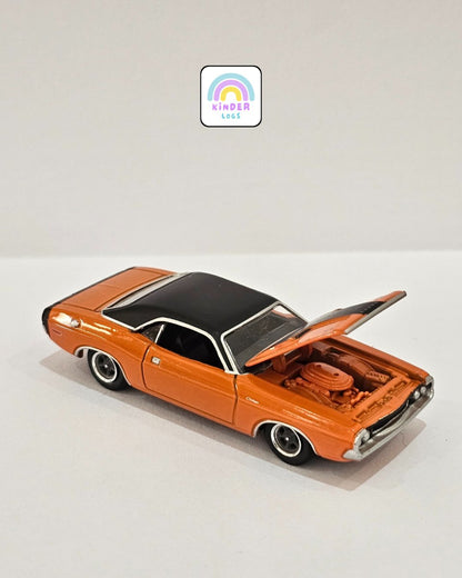 Greenlight 1970 Dodge Challenger - GL Muscle (Uncarded) - Kinder Logs