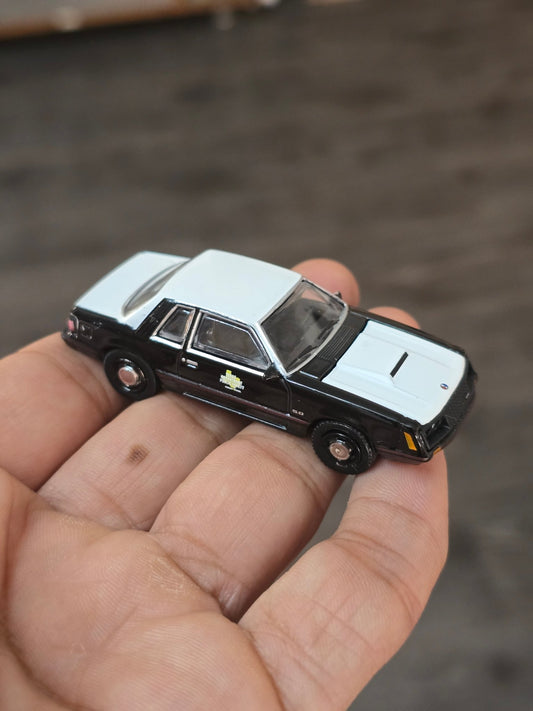 Greenlight 1982 Ford Mustang SSP - Texas Department Public Safety (Uncarded - New) - Kinder Logs