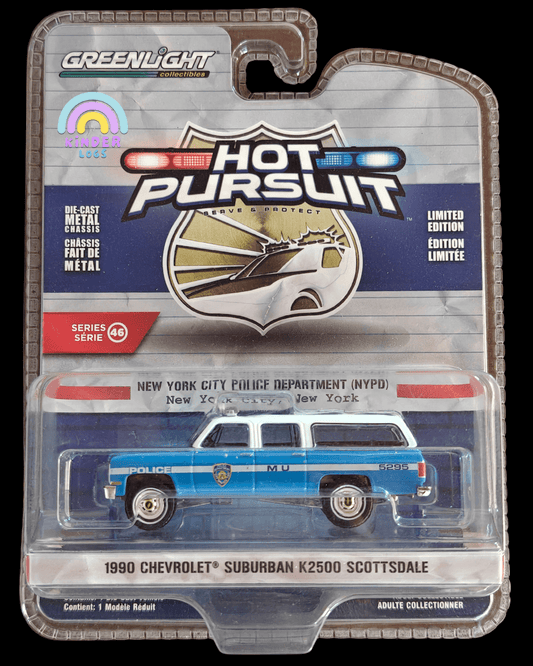Greenlight 1990 Chevrolet Suburban K2500 Scottsdale (Limited Edition) - Kinder Logs
