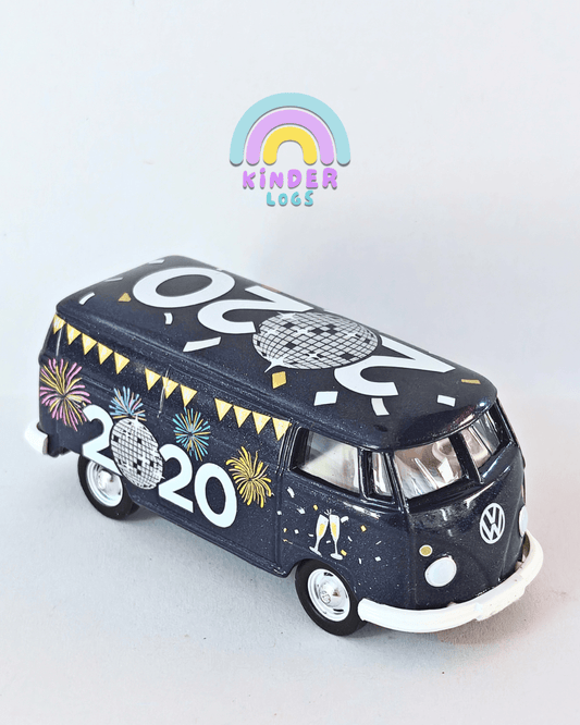 Greenlight Volkswagen Panel Van - Dark Blue (Uncarded - New) - Kinder Logs