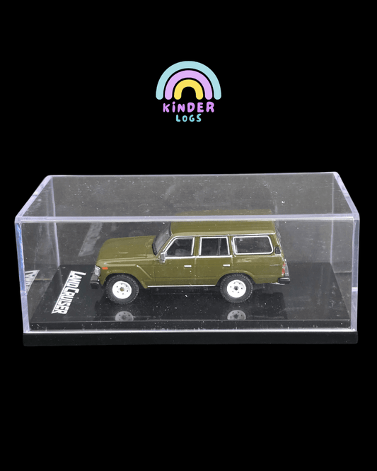 Hobby Japan 1988 Toyota Land Cruiser 60 GX - Olive Green - Kinder Logs