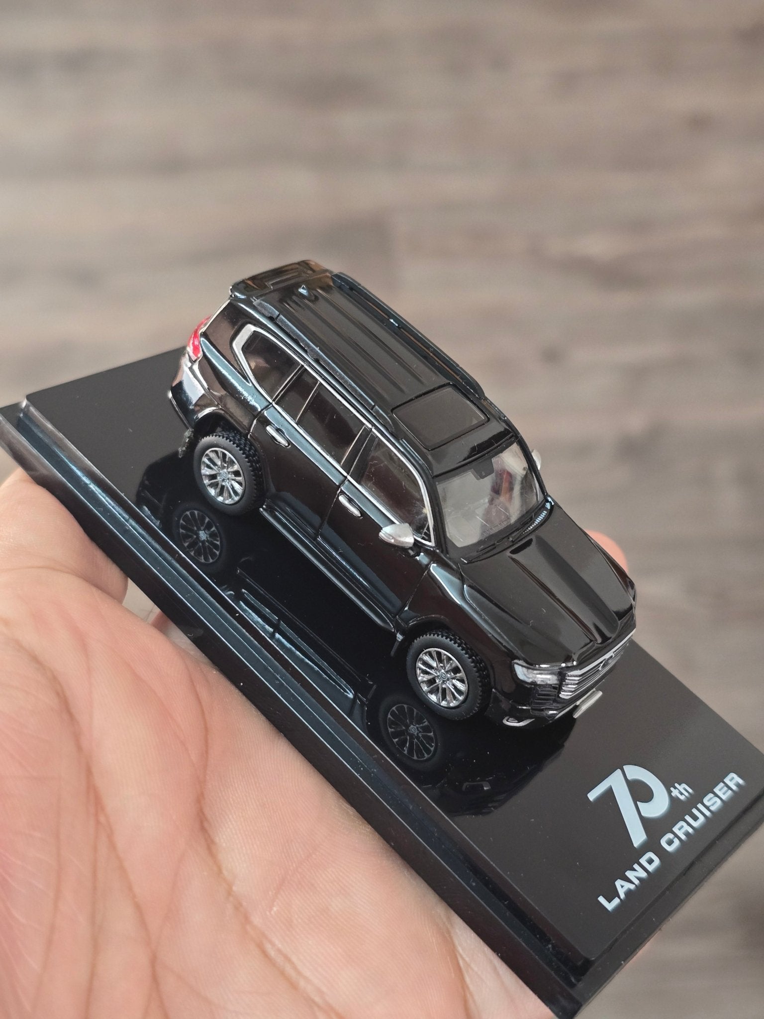 Hobby Japan 70th Toyota Land Cruiser ZX JA300W (Black) - Kinder Logs