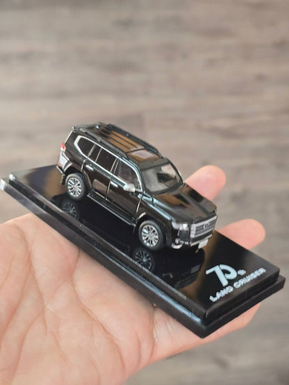 Hobby Japan 70th Toyota Land Cruiser ZX JA300W (Black) - Kinder Logs