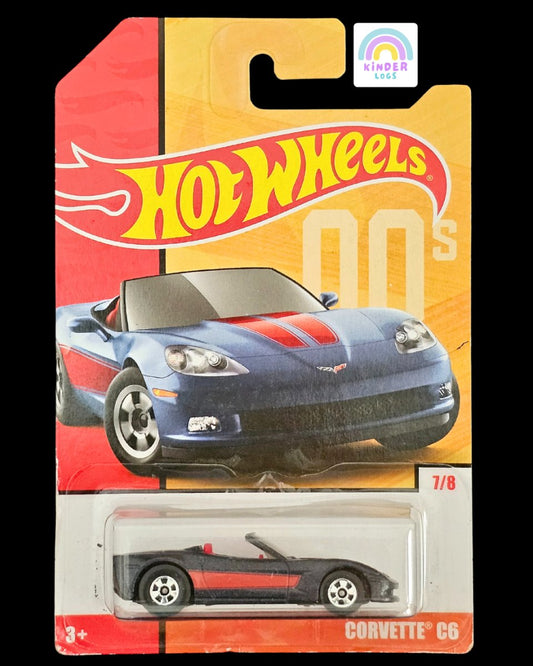 Hot Wheels 00s Chevrolet Corvette C6 - Kinder Logs