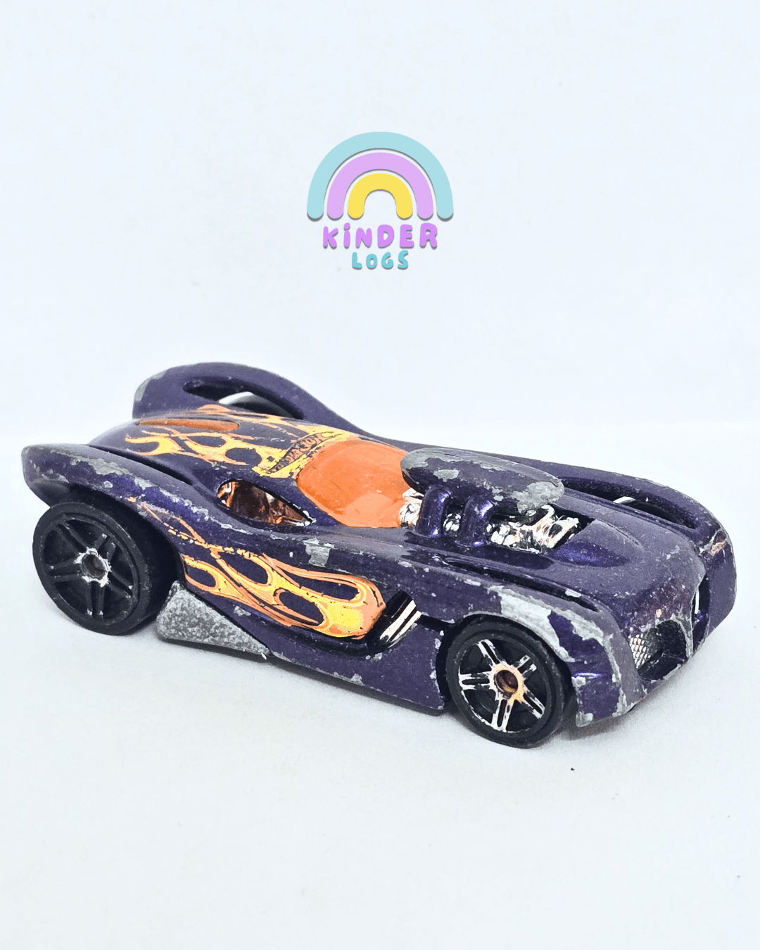 Hot Wheels 16 Angels - Purple (Pre - Owned Car) - Kinder Logs
