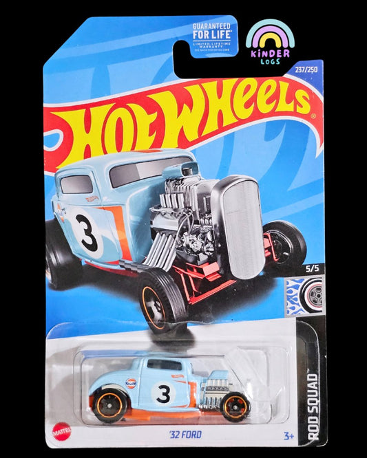 Hot Wheels 1932 Ford Gulf Edition - Kinder Logs