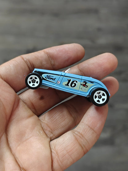 Hot Wheels 1933 Ford Lo Boy - Blue (Uncarded - New) - Kinder Logs