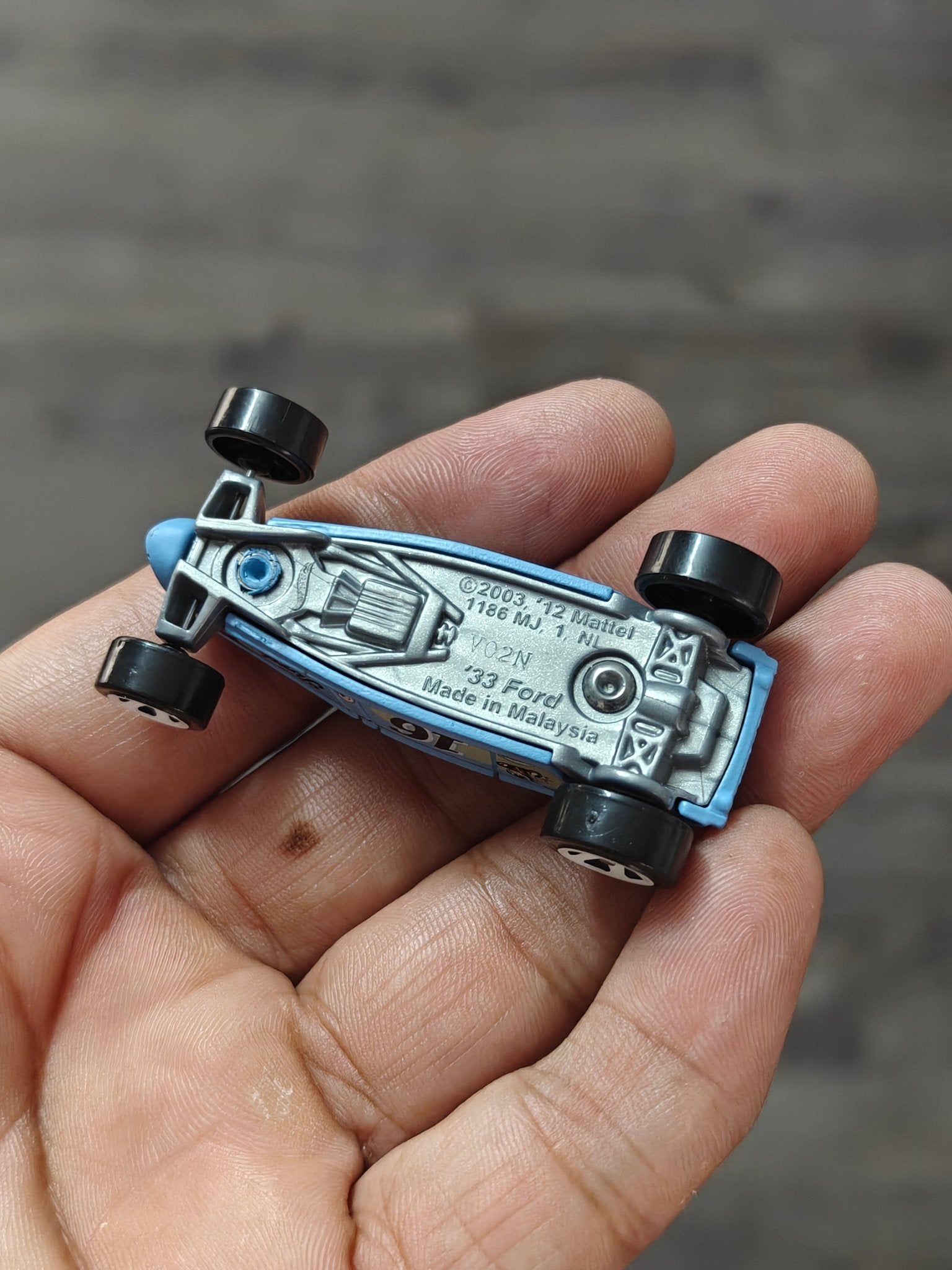 Hot Wheels 1933 Ford Lo Boy - Blue (Uncarded - New) - Kinder Logs