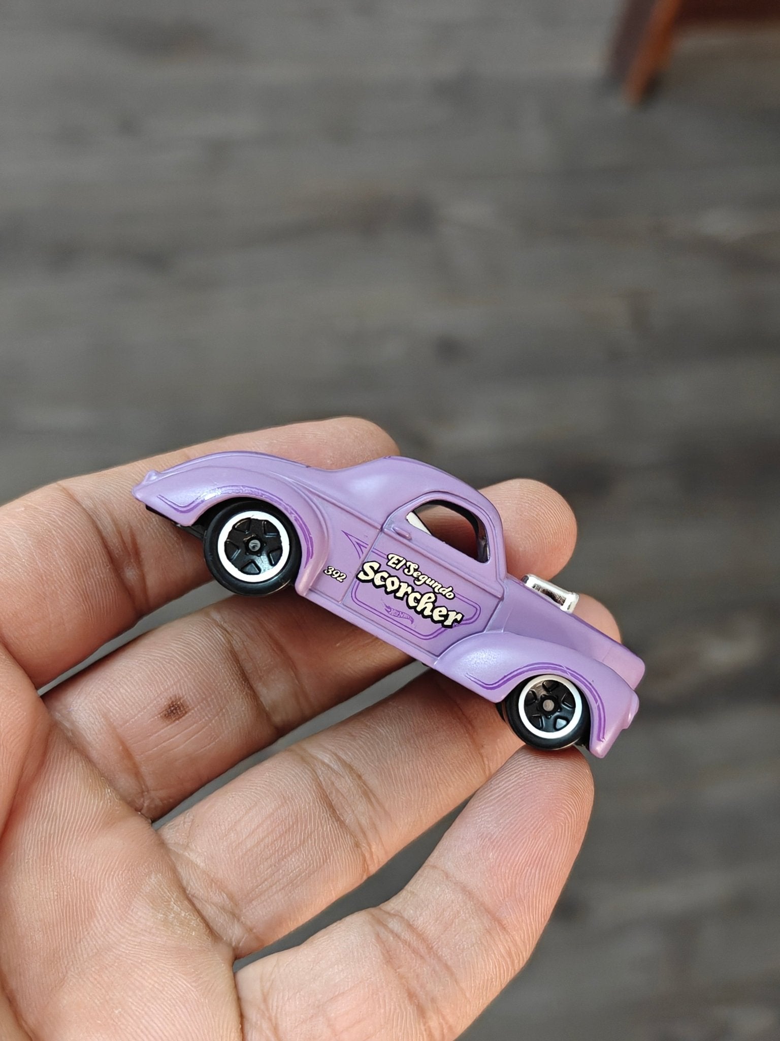 Hot Wheels 1941 Willys - Purple (Uncarded - New) - Kinder Logs