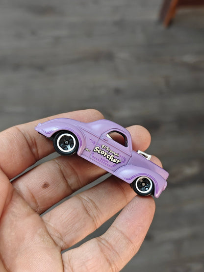 Hot Wheels 1941 Willys - Purple (Uncarded - New) - Kinder Logs