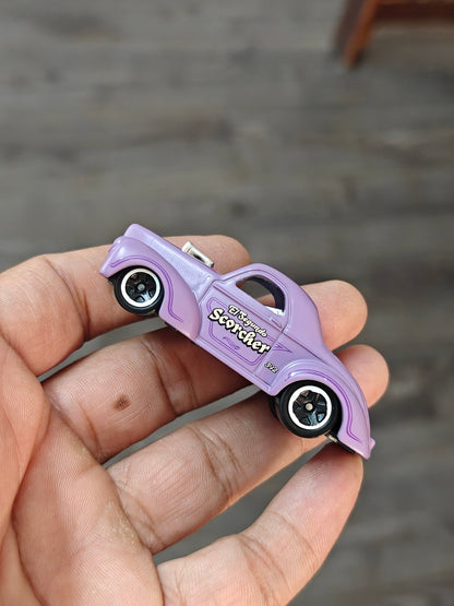 Hot Wheels 1941 Willys - Purple (Uncarded - New) - Kinder Logs