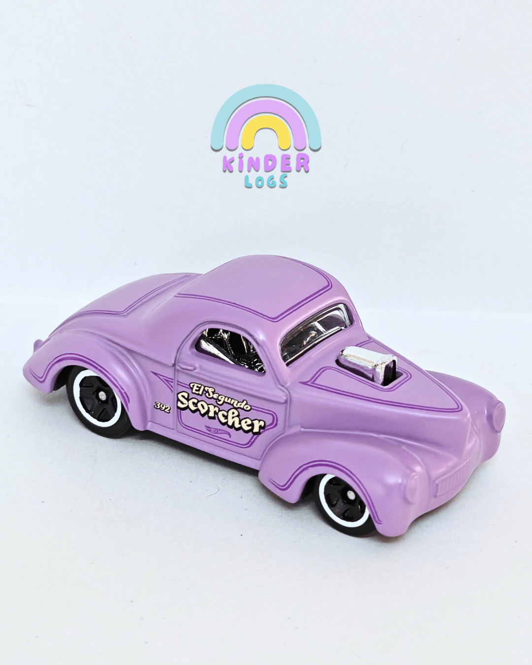 Hot Wheels 1941 Willys - Purple (Uncarded - New) - Kinder Logs