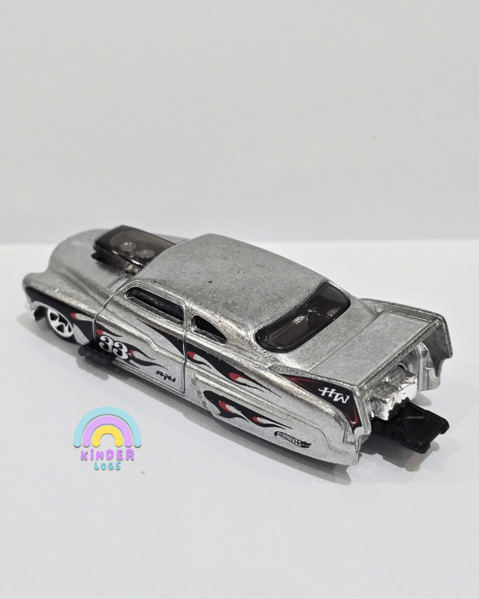 Hot Wheels 1949 Drag Merc - Silver (Uncarded) - Kinder Logs