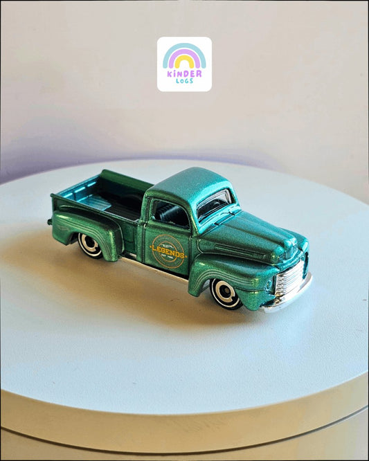 Hot Wheels 1949 Ford F1 Pickup Truck (Uncarded) - Kinder Logs