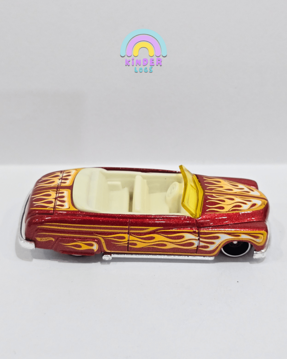 Hot Wheels 1949 Merc - Red With Flames (Uncarded) - Kinder Logs