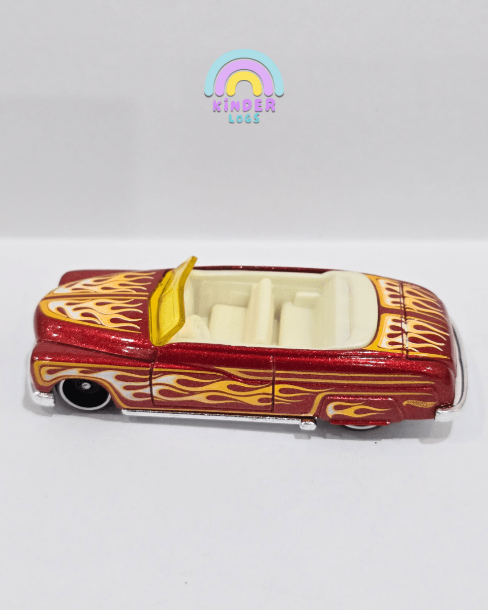 Hot Wheels 1949 Merc - Red With Flames (Uncarded) - Kinder Logs