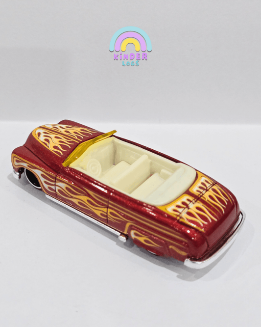 Hot Wheels 1949 Merc - Red With Flames (Uncarded) - Kinder Logs