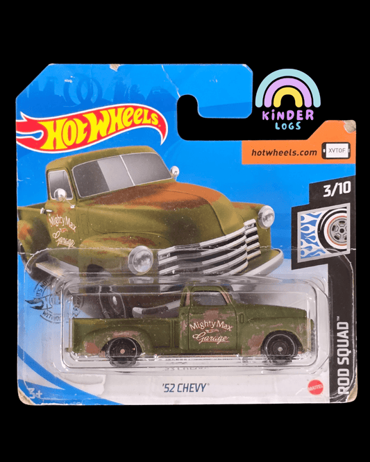 Hot Wheels 1952 Chevy - Rod Squad (2018 Short Card) - Kinder Logs