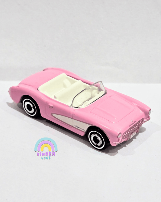 Hot Wheels 1956 Chevrolet Corvette - Pink Color (Uncarded) - Kinder Logs