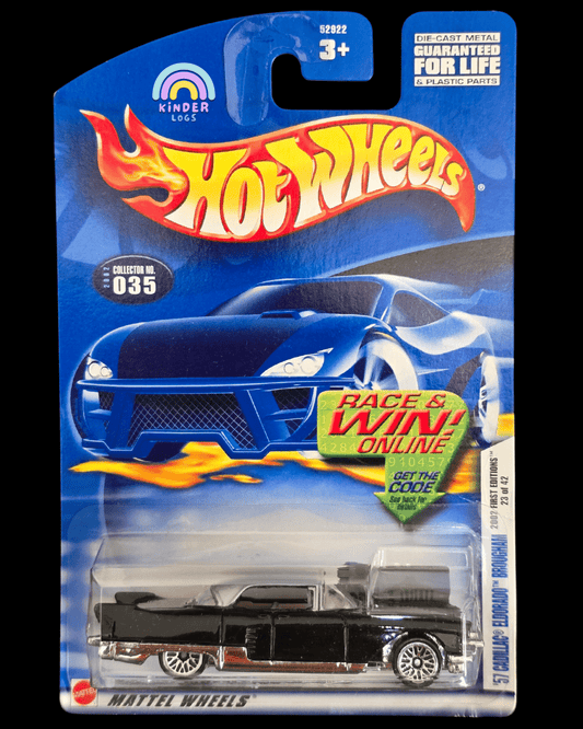 Hot Wheels 1957 Cadillac Eldorado Brougham - Collector No. 035 - Kinder Logs