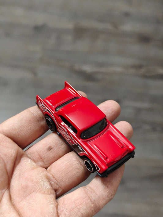Hot Wheels 1957 Chevy - Red (Uncarded - New) - Kinder Logs