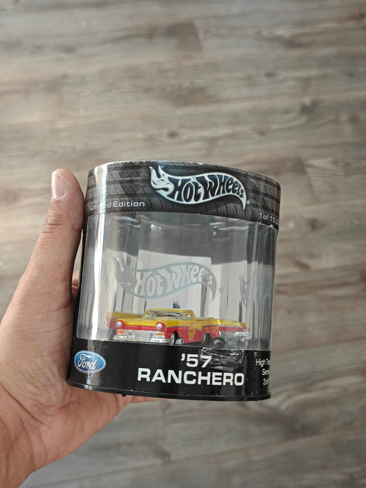 Hot Wheels 1957 Ford Ranchero Shell Oil Car (Imported) - Kinder Logs