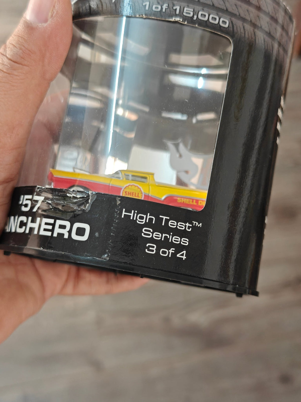 Hot Wheels 1957 Ford Ranchero Shell Oil Car (Imported) - Kinder Logs