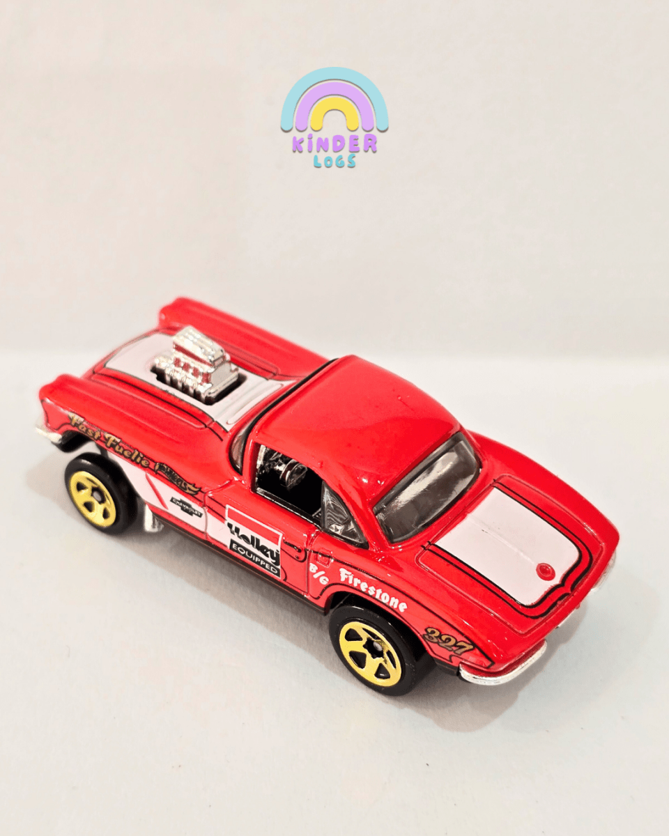 Hot Wheels 1962 Chevrolet Corvette Gasser (Uncarded) - Kinder Logs