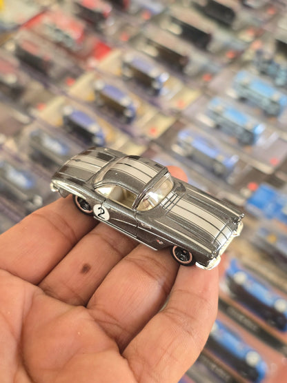 Hot Wheels 1962 Chevrolet Corvette - Grey (Uncarded) - Kinder Logs