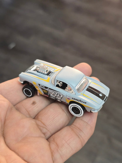 Hot Wheels 1962 Corvette Gasser - Grey (Uncarded - New) - Kinder Logs