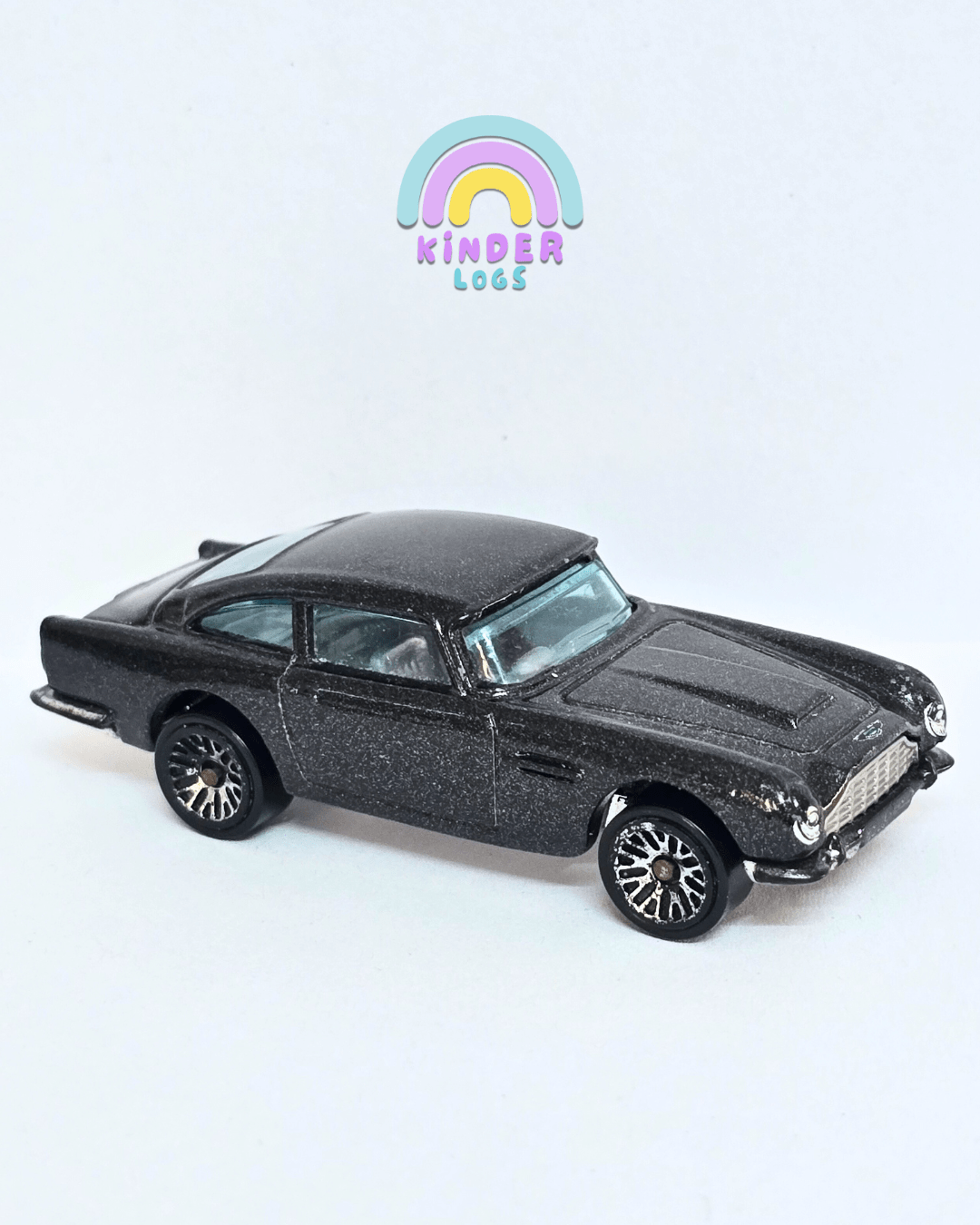 Hot Wheels 1963 Aston Martin DB5 - Black (Pre - Owned) - Kinder Logs