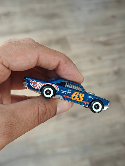 Hot Wheels 1963 Ford Galaxie - Blue (Uncarded - New) - Kinder Logs
