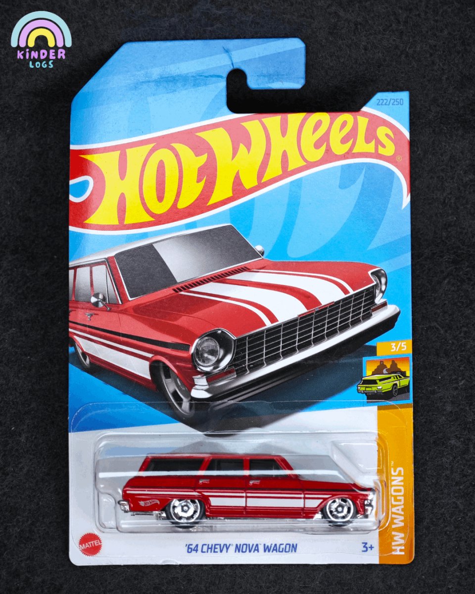 Hot Wheels 1964 Chevrolet Nova Wagon - Kinder Logs