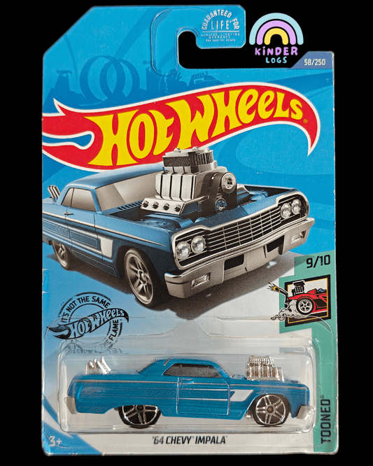Hot Wheels 1964 Chevy Impala - Tooned Series (Imported) - Kinder Logs