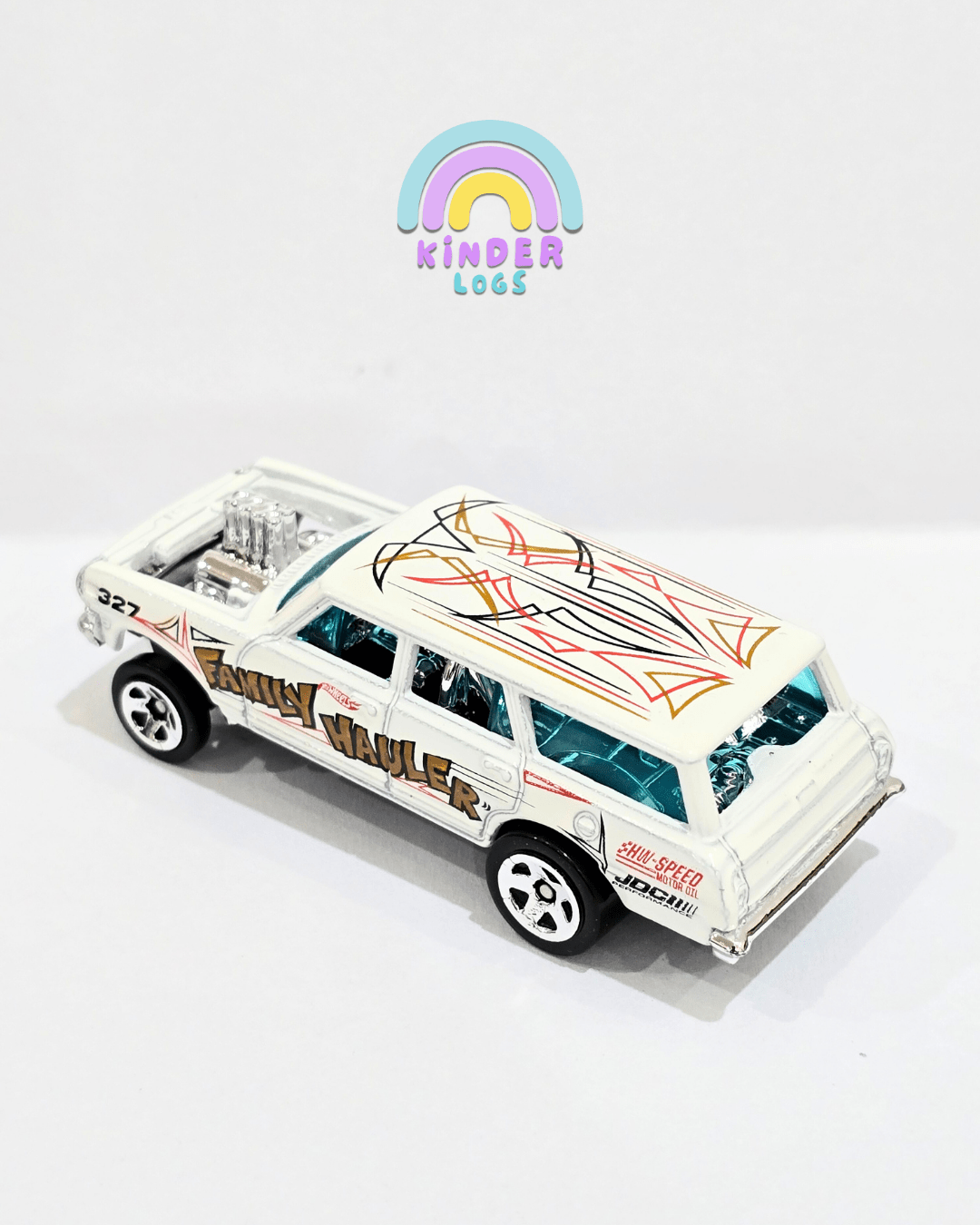 Hot Wheels 1964 Chevy Nova Gasser - Family Hauler (Uncarded) - Kinder Logs