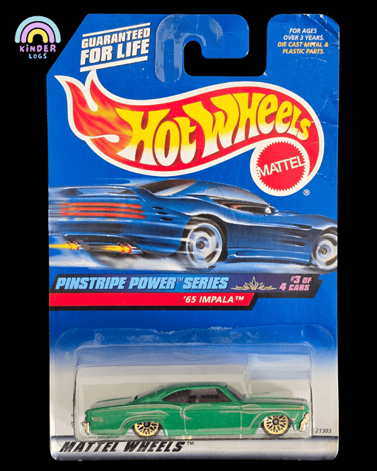 Hot Wheels 1965 Chevy Impala - Pinstripe Power Series - Kinder Logs