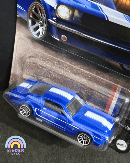 Hot Wheels 1965 Ford Mustang 2+2 Fastback - Mustang 60 Years (Imported) - Kinder Logs