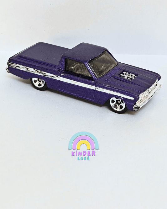 Hot Wheels 1965 Ford Ranchero (Pre - Owned Car) - Kinder Logs