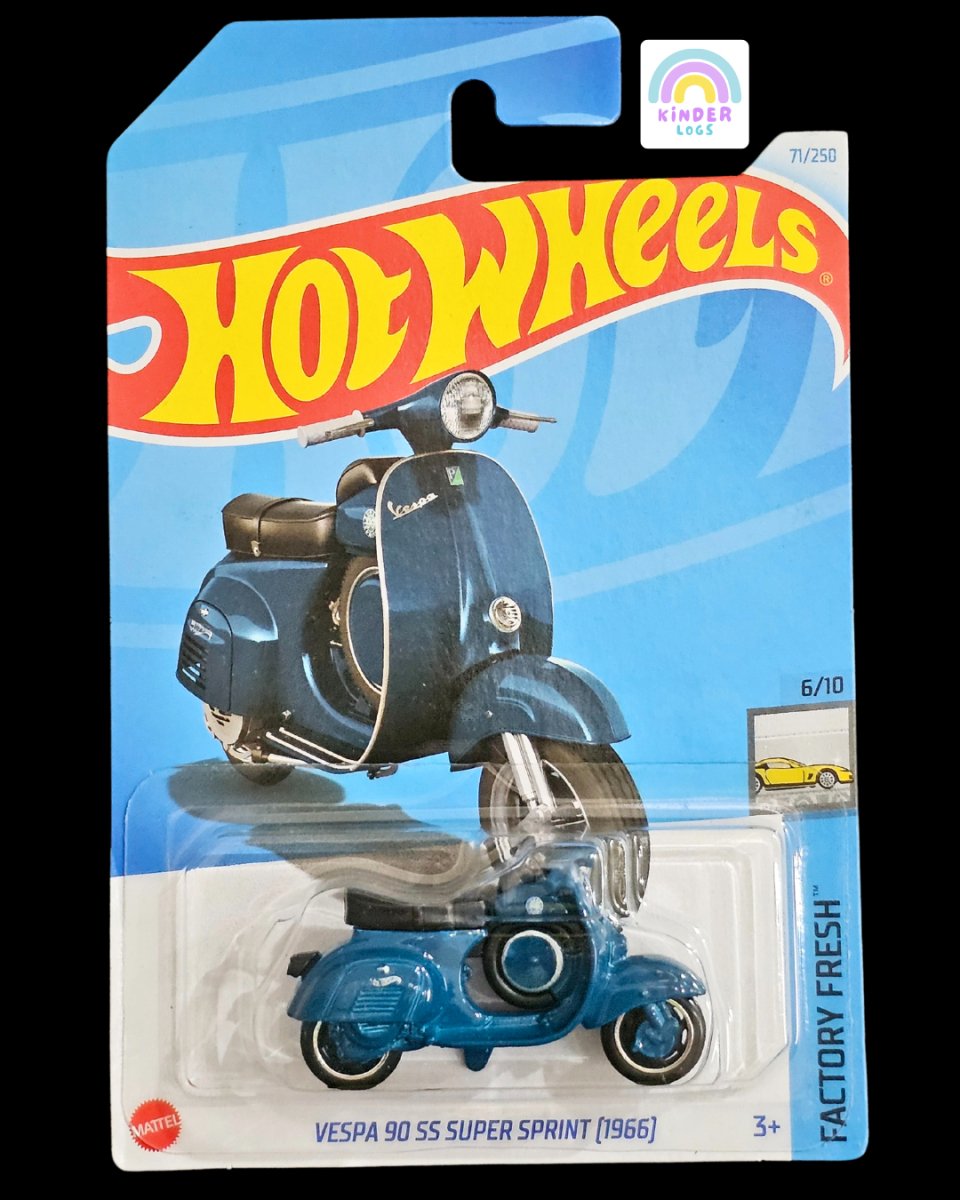 Hot Wheels 1966 Vespa 90 SS Super Sprint (M Case) - Kinder Logs