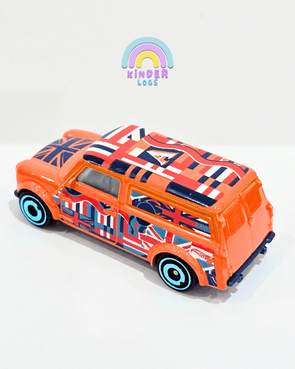 Hot Wheels 1967 Austin Mini Van - Orange (Uncarded) - Kinder Logs