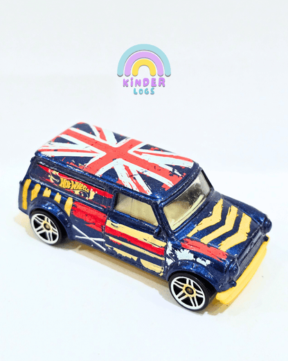 Hot Wheels 1967 Austin Mini Van W6636 - Blue (Used Car) - Kinder Logs