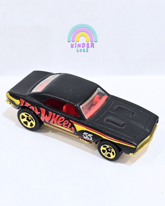 Hot Wheels 1967 Chevrolet Camaro - Black - Gold (Used Car) - Kinder Logs